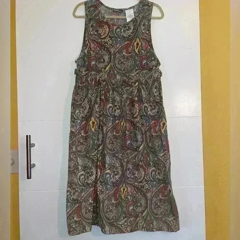 Vintage Paisley Dress | Erica & Co | 100% Cotten